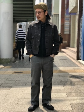 Junpeiさん（メンズ・166cm）の春コーディネート