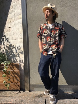 「ハワイ」｜Junpeiさん（メンズ・166cm）の春コーディネート