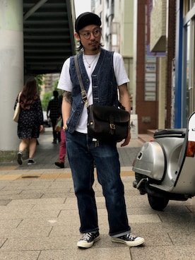 Schott/ショット/OLD HICKORY VEST/オールドヒッコリー ベスト