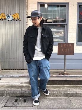 Junpeiさん(メンズ・165cm)の冬コーディネート