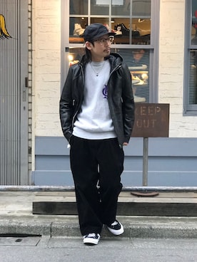 Junpeiさん（メンズ・165cm）の冬コーディネート