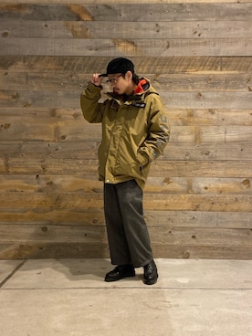 「schott（ショット）のアイテム（キャップ）」を使った、Junpeiさん（メンズ・165cm）の秋コーディネート