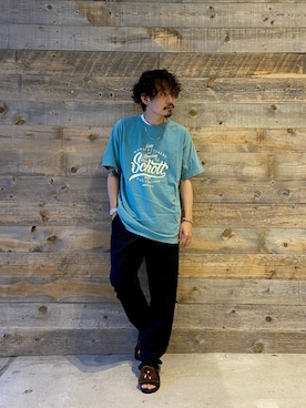 「BENCH（BENSAN）（ベンチ）のアイテム」を使った、Junpeiさん（メンズ・165cm）の夏コーディネート
