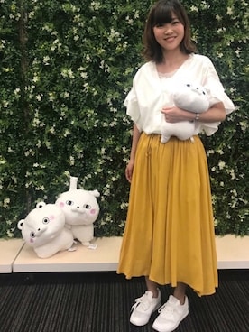 shibaさん（レディース・154cm）の春コーディネート