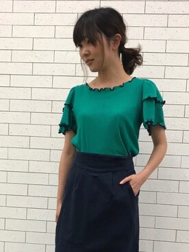 shibaさん（レディース・154cm）の春コーディネート