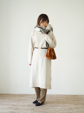 shibaさん（レディース・154cm）の秋コーディネート