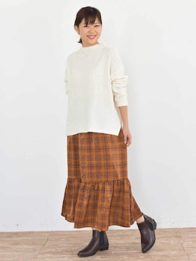 shibaさん（レディース・154cm）の冬コーディネート