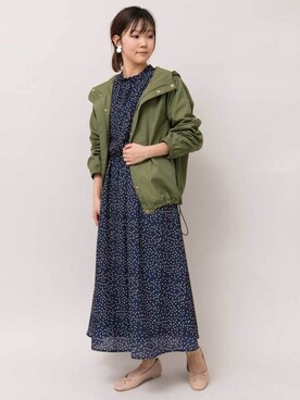 shibaさん（レディース・154cm）の春コーディネート