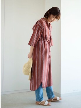 「summer」｜shibaさん（レディース・154cm）の春コーディネート