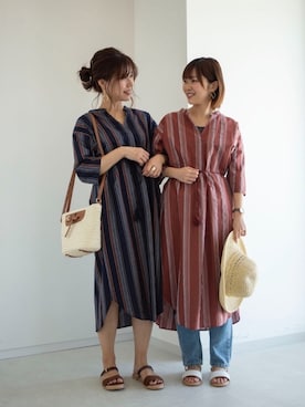 shibaさん（レディース・154cm）の春コーディネート