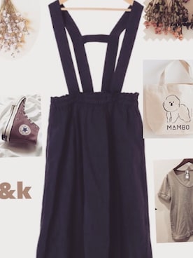 「MAMBO（マンボ）のアイテム」を使った、みゆ9zくまてつさん（レディース・162cm）の春コーディネート