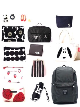 みゆ9zくまてつさんの（marimekko | マリメッコ）を使ったコーディネート