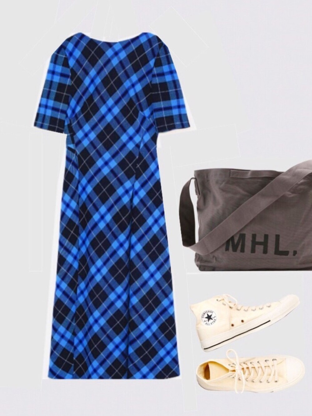 「MHL.のアイテム（ショルダーバッグ、その他）」を使った、みゆ9zくまてつさん（レディース・162cm）の春コーディネートの1枚目の写真