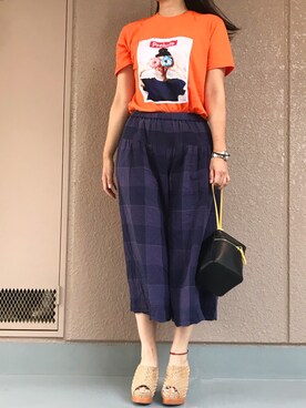 のじょみさん（レディース・164cm）の夏コーディネート