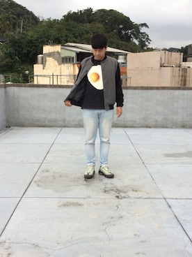 「天台」｜jeffreyさん（メンズ・174cm）の冬コーディネート