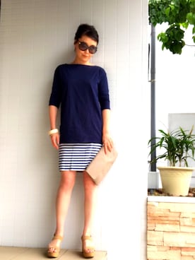 annaananさん（レディース・159cm）の春コーディネート