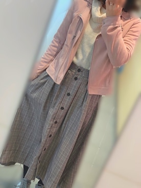 「oneway glamorous（ワンウェイグラマラス）のアイテム」を使った、きょん。さん（レディース・162cm）の春コーディネート