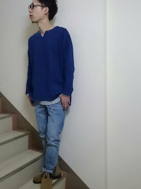 Y.A.a.m.さん（メンズ・174cm）の春コーディネート