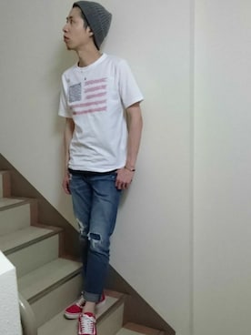 Y.A.a.m.さん（メンズ・174cm）の夏コーディネート