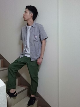 Y.A.a.m.さん(メンズ・174cm)の夏コーディネート