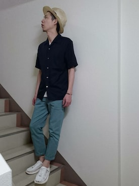 Y.A.a.m.さん（メンズ・174cm）の夏コーディネート