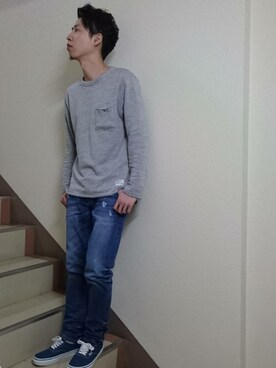 Y.A.a.m.さん(メンズ・174cm)の冬コーディネート