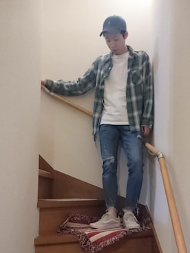 Y.A.a.m.さん（メンズ・174cm）の春コーディネート