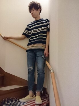 Y.A.a.m.さん(メンズ・174cm)の春コーディネート