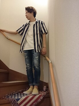 Y.A.a.m.さん(メンズ・174cm)の夏コーディネート