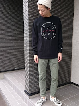 Y.A.a.m.さん（メンズ・174cm）の秋コーディネート