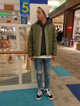 Y.A.a.m.さん(メンズ・174cm)の冬コーディネート