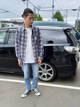 Y.A.a.m.さん（メンズ・174cm）の秋コーディネート