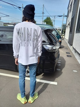 「surt」｜「アイテム（帽子）」を使った、Y.A.a.m.さん（メンズ・174cm）の秋コーディネート
