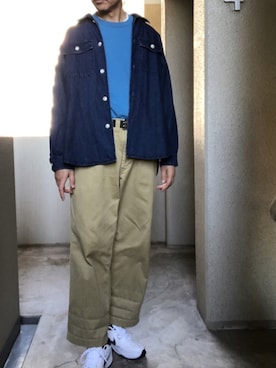 ノッポさんさん(メンズ・190cm)の冬コーディネート