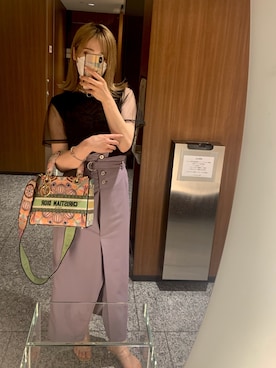 「Bijou R.I （ビジューアールアイ）のアイテム」を使った、y424kさん（レディース・155cm）の夏コーディネート