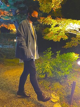 MUさん（メンズ・169cm）の秋コーディネート