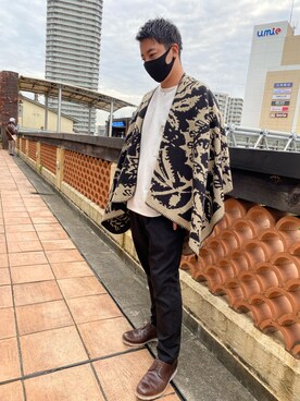 「MinoriTY（マイノリティ）のアイテム（その他アウター）」を使った、MUさん（メンズ・169cm）の秋コーディネート