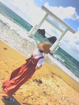 まさん（レディース・160cm）の夏コーディネート