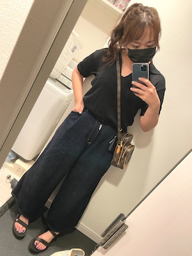 「ポニーテール」｜あやかさん（レディース・165cm・30代）の夏コーディネート