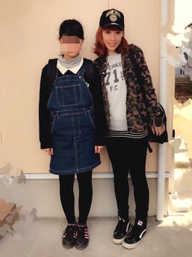 ☺︎☻ぴーやよ☻☺︎さん（レディース・160cm）の冬コーディネート