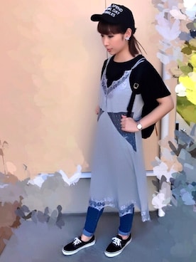 ☺︎☻ぴーやよ☻☺︎さん（レディース・160cm）の夏コーディネート