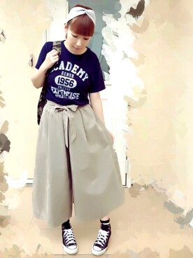 ☺︎☻ぴーやよ☻☺︎さん（レディース・160cm）の夏コーディネート