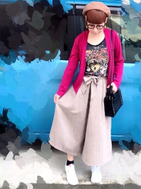 ☺︎☻ぴーやよ☻☺︎さん(レディース・160cm)の秋コーディネート