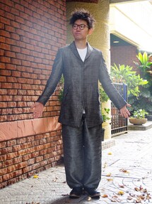 ohta | ohta 13aw 絣ジャガードセットアップ
(セットアップ)
