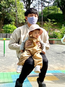 「BAUME＆MERCIER（ボーム＆メルシエ）のアイテム」を使った、しのさん（メンズ・170cm）の春コーディネート