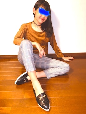 「C.ali（カリ）のアイテム」を使った、rrrkkk777さん（レディース・156cm）の秋コーディネート