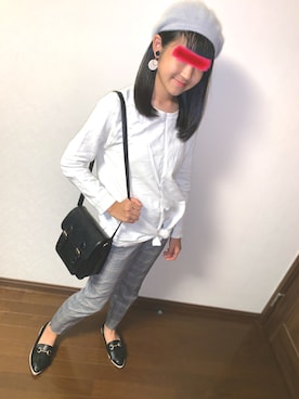 「C.ali（カリ）のアイテム」を使った、rrrkkk777さん（レディース・156cm）の秋コーディネート