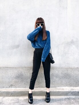 Tomo さん(レディース・153cm)の秋コーディネート