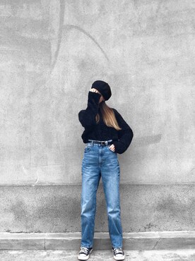 Tomo さん(レディース・153cm)の冬コーディネート