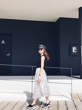 Tomo さん(レディース・153cm)の夏コーディネート